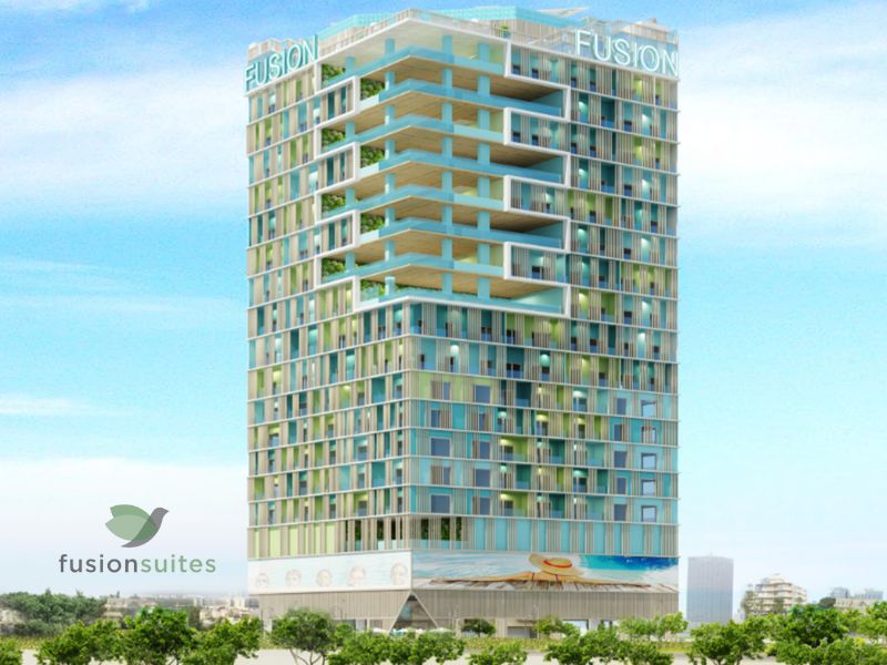 Vị trí khách sạn Fusion Suites Vũng Tàu 